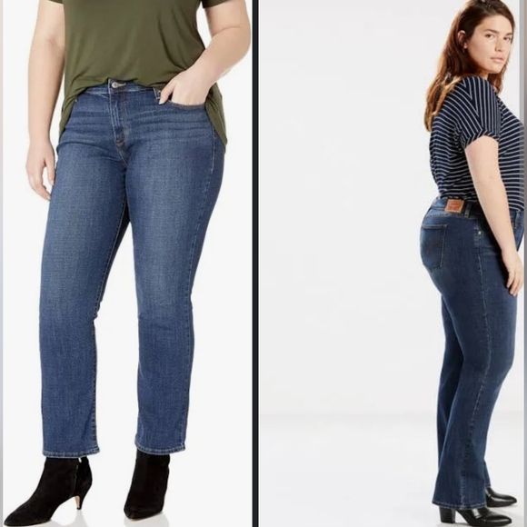 Levi Classic Straight Jeans  Size 18 - Picture 10 of 10